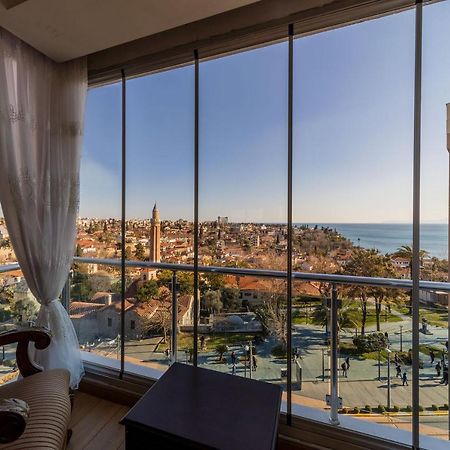 Lovely Flat With Sea View Near Beach In Muratpasa Antalya Exteriör bild