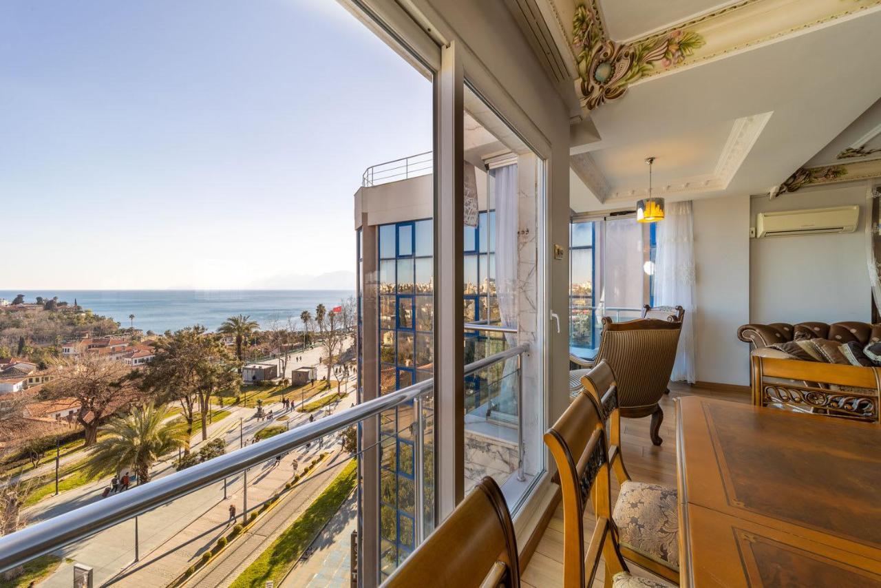 Lovely Flat With Sea View Near Beach In Muratpasa Antalya Exteriör bild